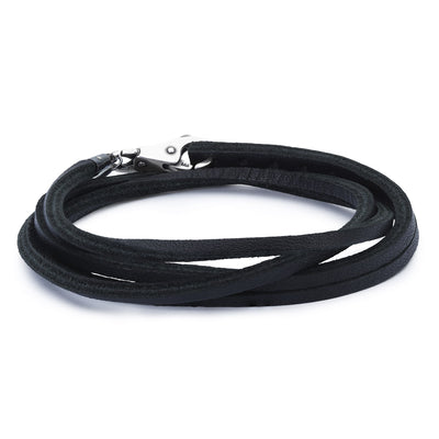 Pulsera de Cuero Negro
